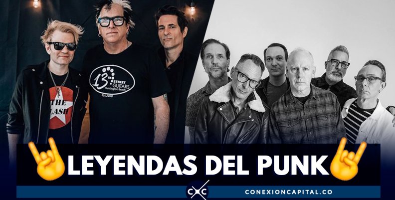 El punk no muere: The Offspring y Bad Religion se presentarán en Bogotá El punk no muere: The Offspring y Bad Religion se presentarán en Bogotá