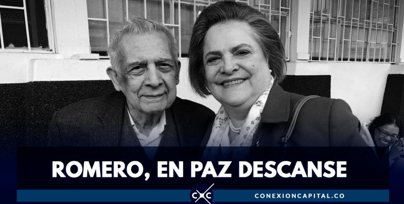 Falleció Carlos Romero, esposo de Clara López Falleció Carlos Romero, esposo de Clara López