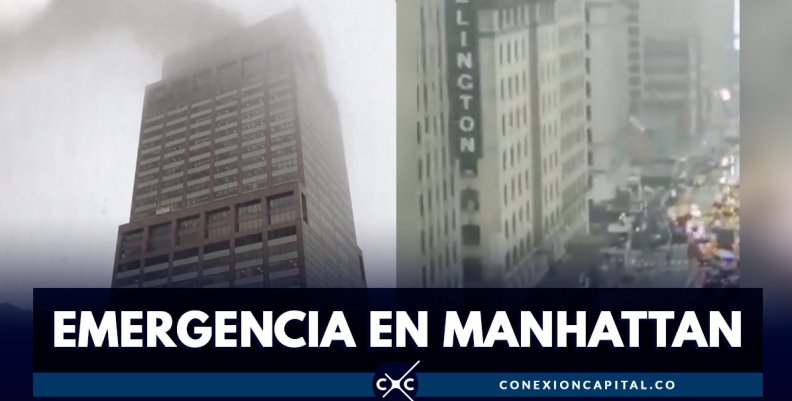 Helicóptero se estrelló en el centro de Manhattan Helicóptero se estrelló en el centro de Manhattan