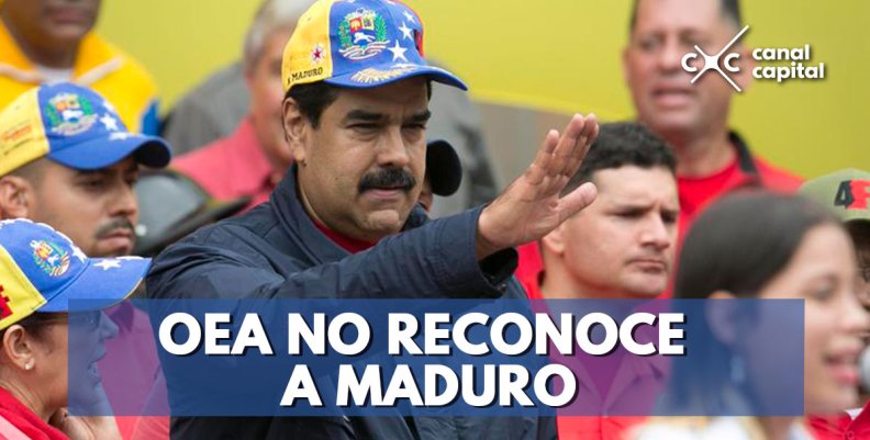 La OEA declaró ilegítimo al gobierno de Nicolás Maduro La OEA declaró ilegítimo al gobierno de Nicolás Maduro