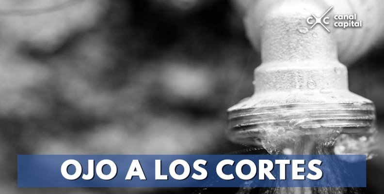 Dos sectores de Teusaquillo tendrán cortes de agua este martes Dos sectores de Teusaquillo tendrán cortes de agua este martes