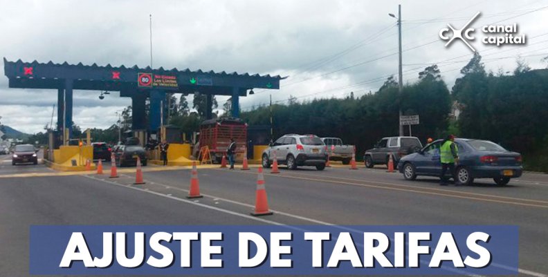 ¡Pilas! Así quedaron las tarifas de los peajes de Invías para el 2019 ¡Pilas! Así quedaron las tarifas de los peajes de Invías para el 2019