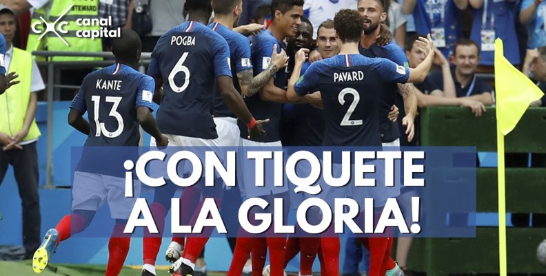 Francia, a un paso de coronarse Francia, a un paso de coronarse