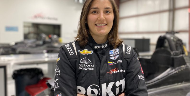 tatiana calderon AJ Foyt Racing 2022 tatiana calderon AJ Foyt Racing 2022