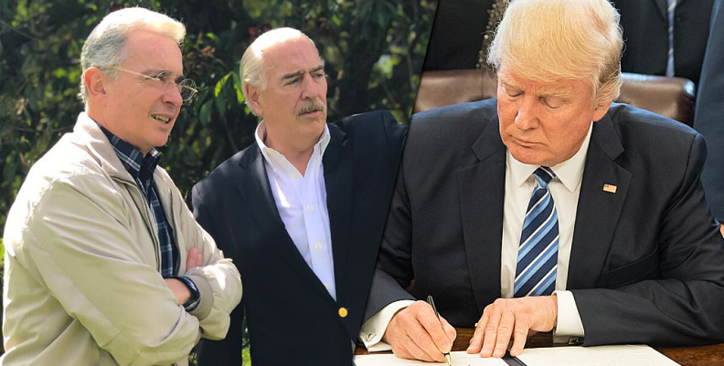Uribe-Pastrana-y-Trump Uribe-Pastrana-y-Trump