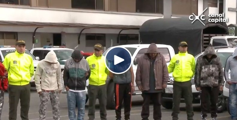 Capturadas 24 personas que vendían droga en Soacha Capturadas 24 personas que vendían droga en Soacha