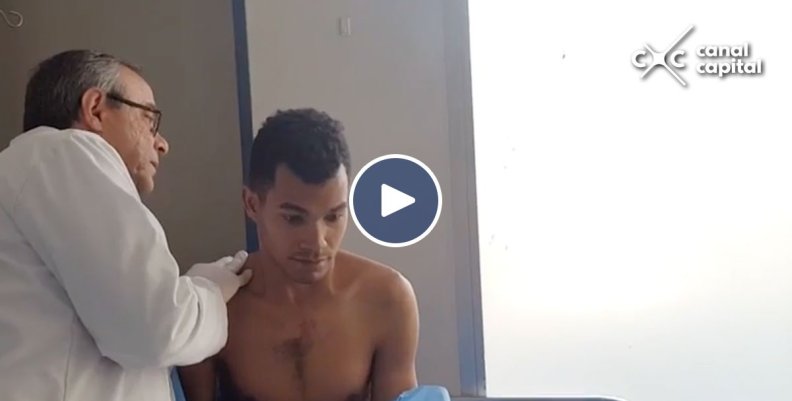 Médicos salvan la vida de un joven que estuvo a un centímetro de morir Médicos salvan la vida de un joven que estuvo a un centímetro de morir