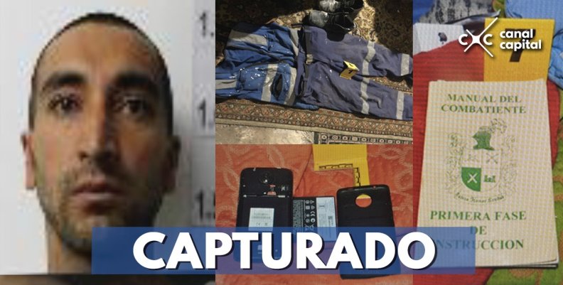 Capturado coautor del atentado contra la Escuela General Santander Capturado coautor del atentado contra la Escuela General Santander