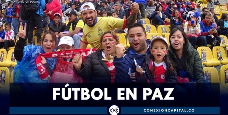 ¡Buena noticia! Violencia asociada al fútbol se redujo en Bogotáv ¡Buena noticia! Violencia asociada al fútbol se redujo en Bogotáv