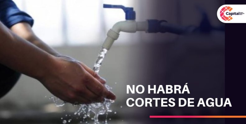 Suspende cortes de agua programados Suspende cortes de agua programados