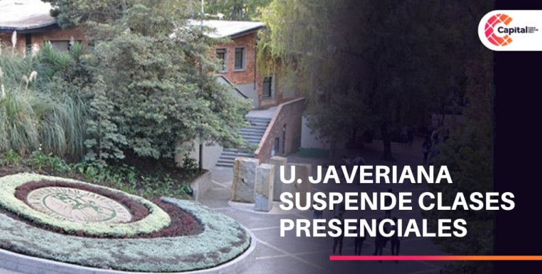 Javeriana suspende clases por coronavirus Javeriana suspende clases por coronavirus