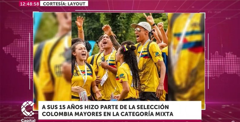 María Paula Santos pide más apoyo para el ultimate frisbee María Paula Santos pide más apoyo para el ultimate frisbee