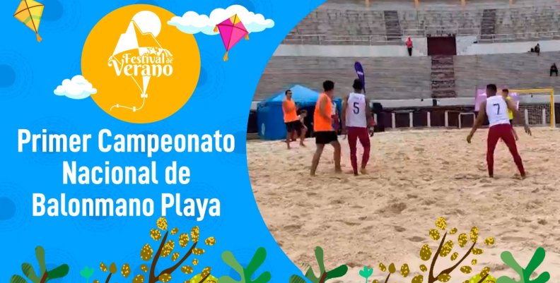 La Santamaría es la sede del Primer Campeonato Nacional de Balonmano Playa La Santamaría es la sede del Primer Campeonato Nacional de Balonmano Playa