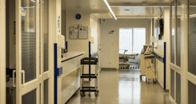 Una sala de hospital 