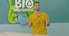 Agenda con material reciclado 