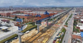 Línea 1 del Metro de Bogotá llega al 67,17% de avance en octubre de 2025
