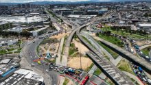 Cierres viales 12 de octubre por implosión del puente de Las Amércas con Calle 13