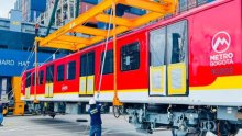 Segundo tren del metro de Bogotá llegó a Colombia