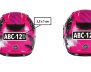 medidas placa casco motociclista anexo Decreto 119 del 7 de abril de 2022