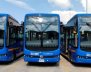 Buses del SITP parqueados