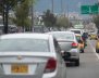 Trancón de vehículos en vía principal de Bogotá.