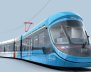 Un tren azul