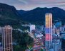 Vista panorámica de Bogotá desde los cerros