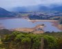 Imagen panorámica del embalse San Rafael