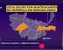 Mapa sobre la jornada única en colegios distritales de Bogotá. 