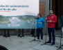 Alcalde Galán y gerente del Acueducto en rueda de prensa.