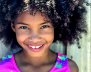 Niña Afrocolombiana sonriendo 
