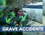 Un bus con hinchas de Nacional se accidentó en Santander