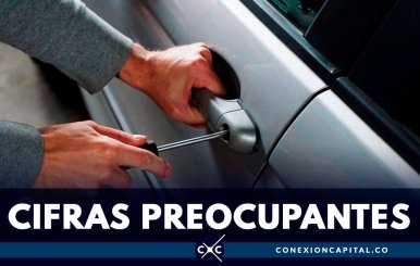 Bogotá: once vehículos son hurtados cada día