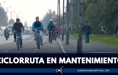 Inicia mantenimiento de ciclorruta en El Salitre