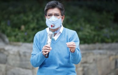 Alcaldesa Claudia López