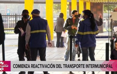 Terminales terrestres de Bogotá reactivan sus operaciones hacia todo el país