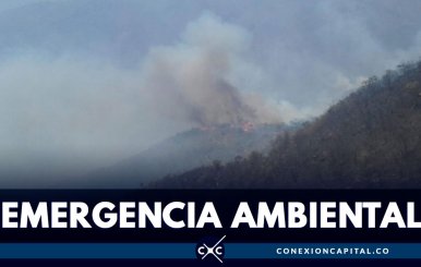 Continúan trabajos para controlar incendio forestal en la Sierra Nevada de Santa Marta