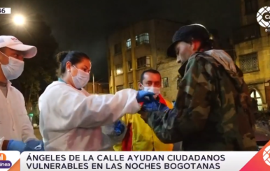 Ángeles de la calle.