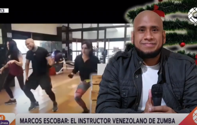 Marcos Escobar, zumba.
