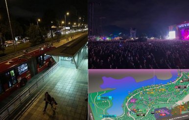 Imágenes alusivas al Estéreo Picnic 2024 en el Parque Simón Bolívar