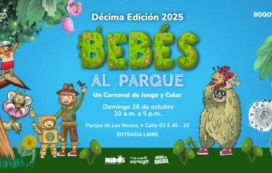 ¡Prográmate este 26 de octubre con Bebés al Parque!