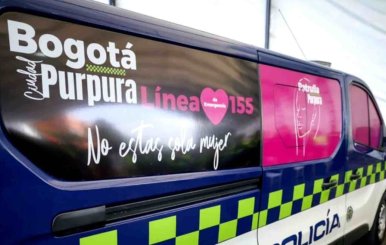 Móvil de atención contra la violencia sexual en Bogotá 