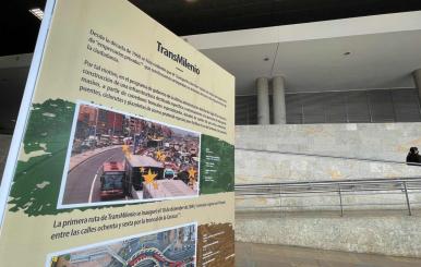 Texto sobre historia del transporte público de Bogotá