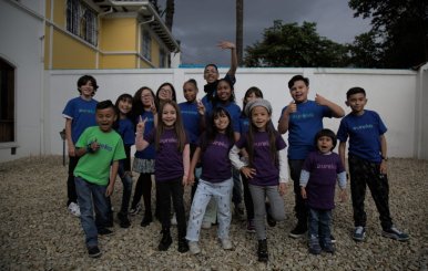 Niños y niñas de Generación eureka