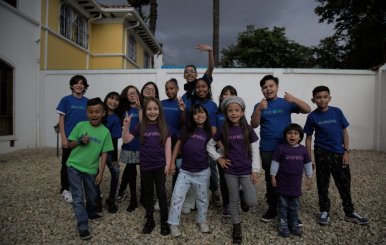 Niños y niñas de Generación eureka