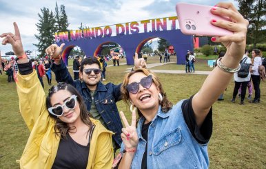 Imágenes que dejaron diversas ediciones de Estéreo Picnic