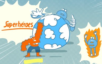 Cuatro fantásticos para niñas y niños