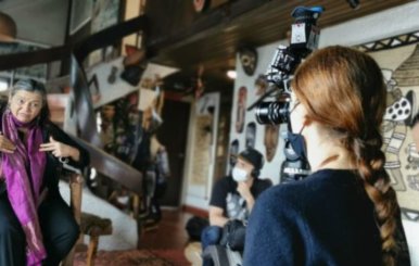 Grabación de un cortometraje. 