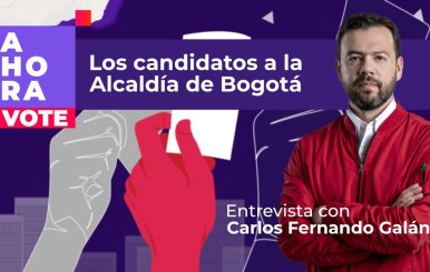 Carlos Fernando Galán en la imagen