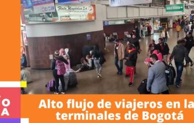 Así están las terminales de transporte en Bogotá este 30 de diciembre